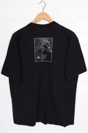 Tupac Shakur "Trust Nobody" Front Back Tee USA Made (L)
