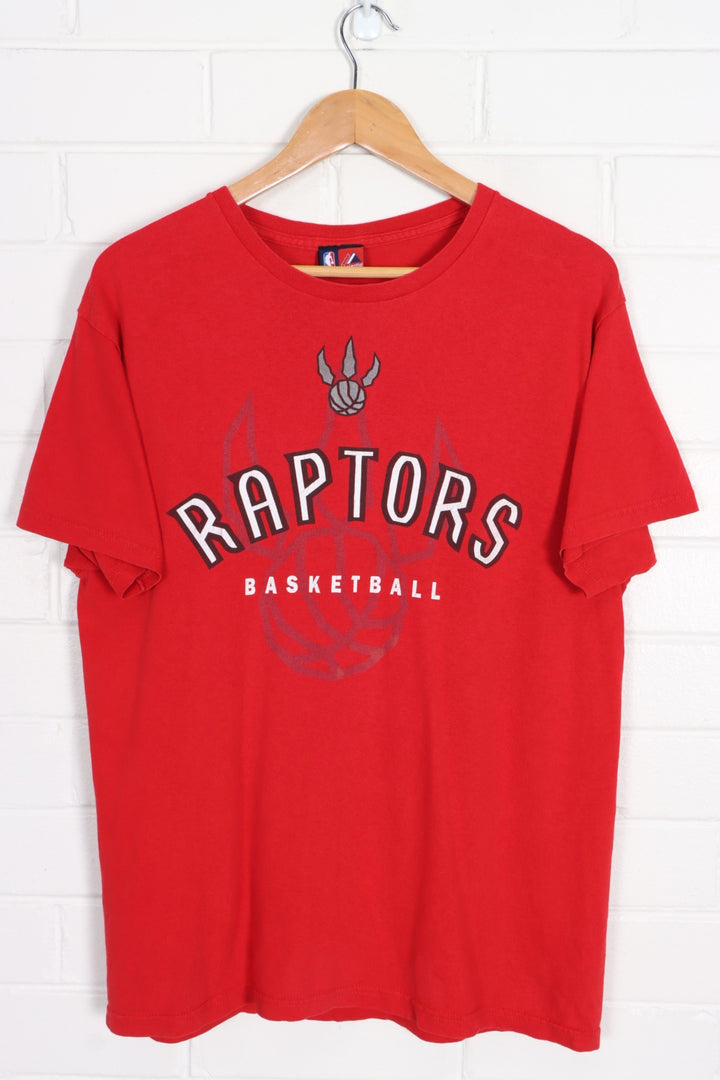 NBA Toronto Raptors #17 Valanciunas Front Back Tee (M) - Vintage Sole Melbourne