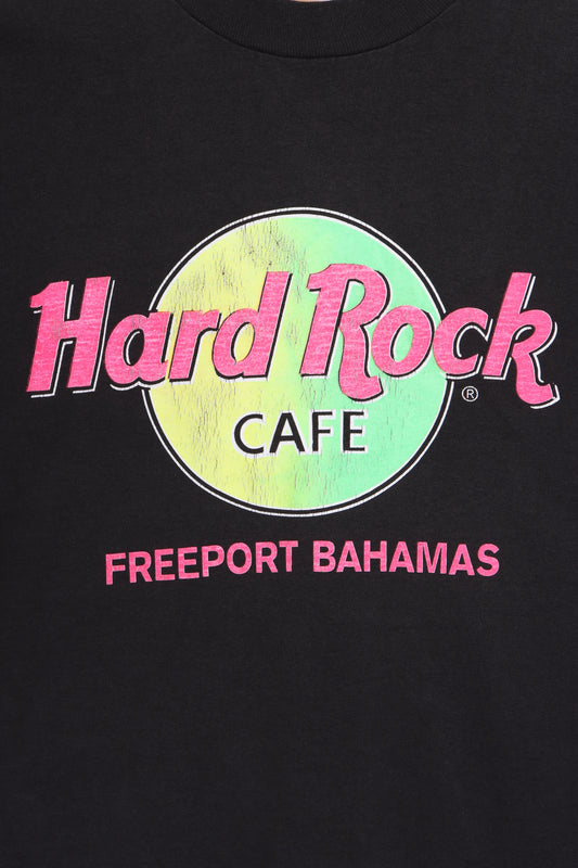 HARD ROCK CAFE Freeport Bahamas Single Stitch T-Shirt (XL) - Vintage Sole Melbourne