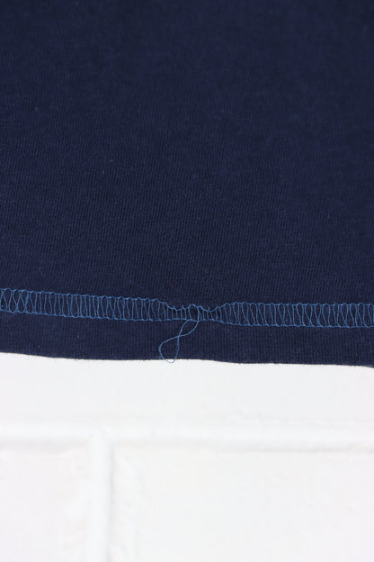 NIKE Blue Toned Center Swoosh Logo T-Shirt (M) - Vintage Sole Melbourne