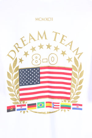 NBA 1992 USA Olympic Gold Medal Olympics Dream Team NIKE T-Shirt (M-L) - Vintage Sole Melbourne