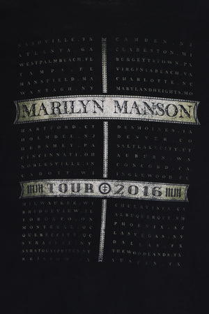 Marilyn Manson Front Back Tour T-Shirt (L)