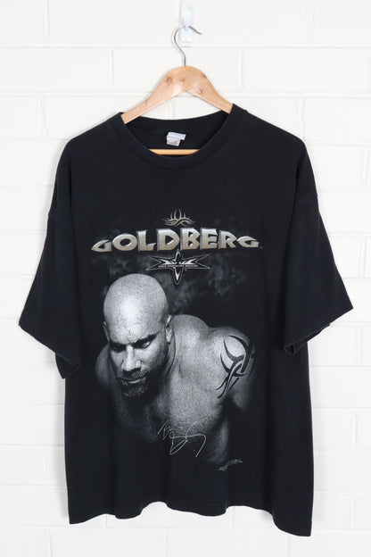 1998 Vintage Bill Goldberg WCW 'You're Next!' Front & Back Tee (XXL) - Vintage Sole Melbourne