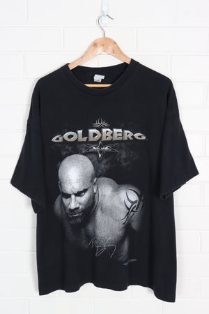 1998 Vintage Bill Goldberg WCW 'You're Next!' Front & Back Tee (XXL) - Vintage Sole Melbourne