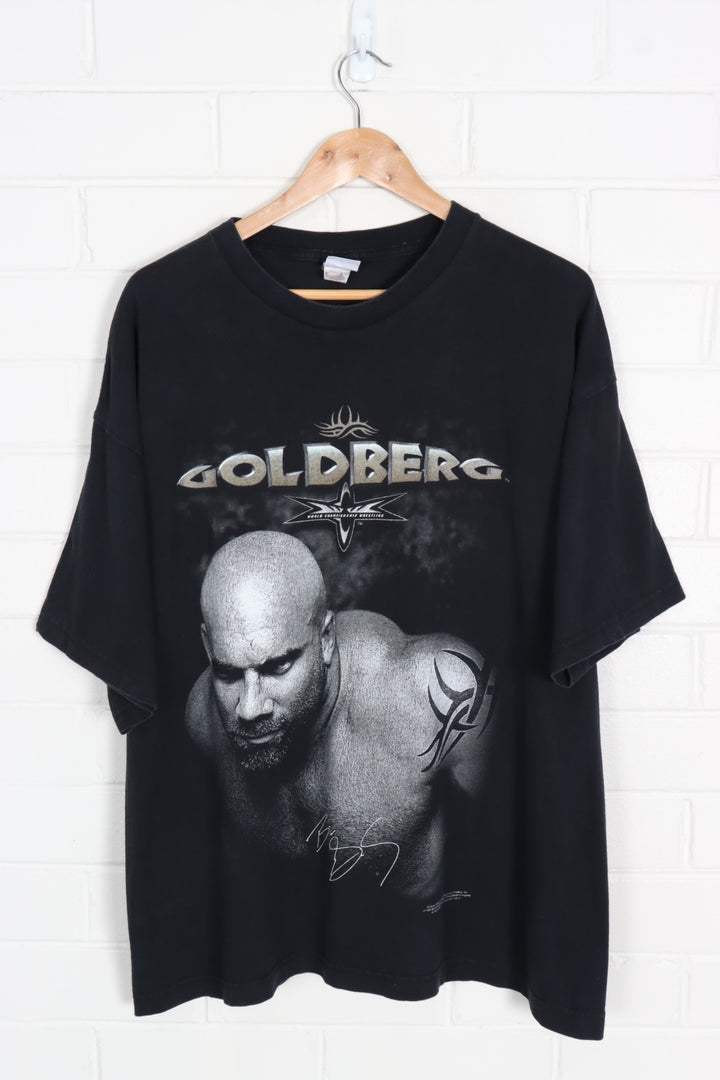 1998 Vintage Bill Goldberg WCW 'You're Next!' Front & Back Tee (XXL) - Vintage Sole Melbourne