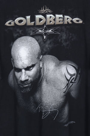 1998 Vintage Bill Goldberg WCW 'You're Next!' Front & Back Tee (XXL) - Vintage Sole Melbourne