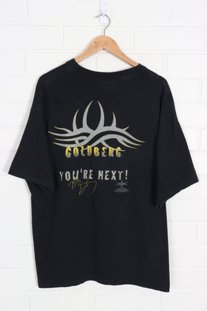 1998 Vintage Bill Goldberg WCW 'You're Next!' Front & Back Tee (XXL) - Vintage Sole Melbourne