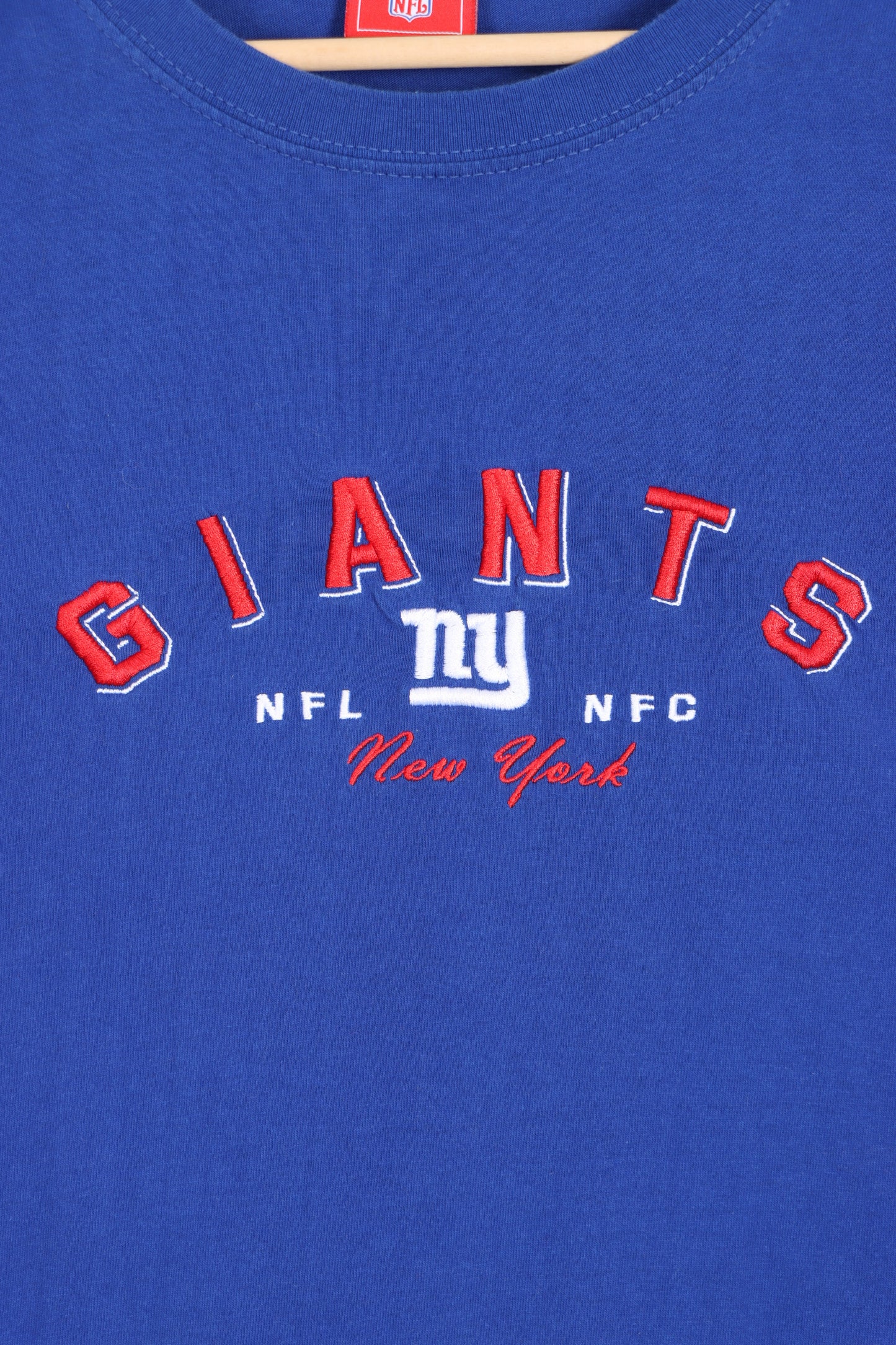 NFL NFC New York Giants Embroidered T-Shirt (M) - Vintage Sole Melbourne
