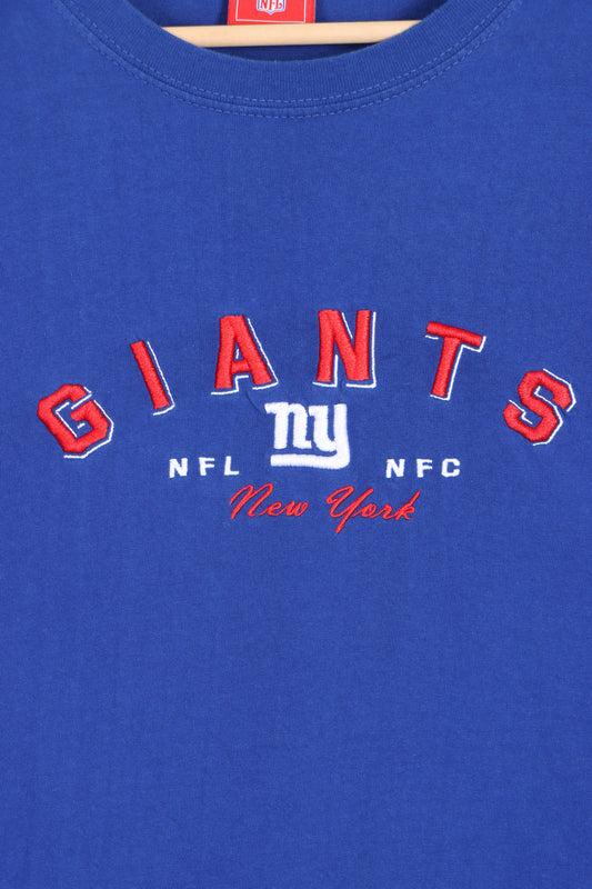 NFL NFC New York Giants Embroidered T-Shirt (M) - Vintage Sole Melbourne