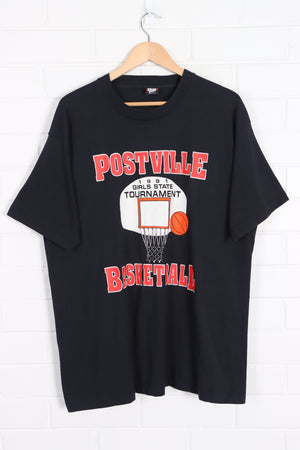 Postville Basketball 1991 Single Stitch T-Shirt USA Made (XL) - Vintage Sole Melbourne