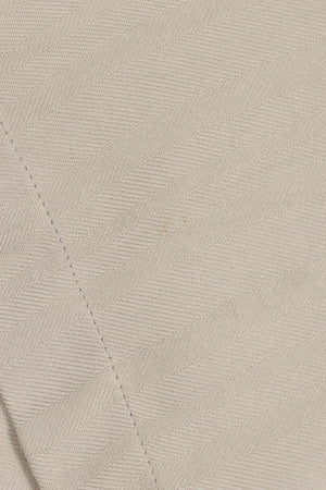 BARACUTA Khaki Short Sleeve Silk Shirt (L-XL) - Vintage Sole Melbourne
