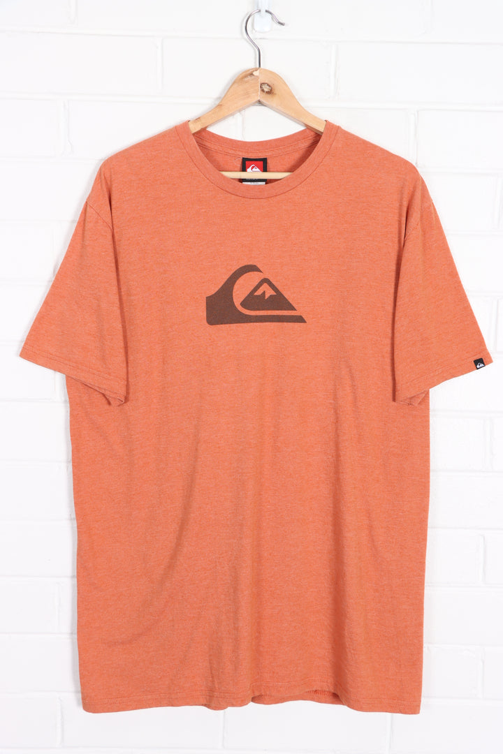 QUIKSILVER Big Centre Logo Surf T-Shirt (L) - Vintage Sole Melbourne