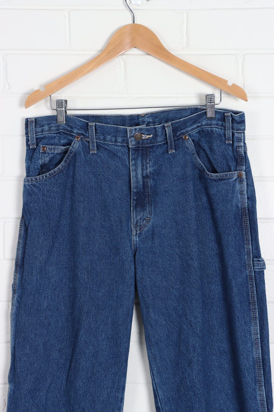 DICKIES Blue Workwear Jeans (34 x 32) - Vintage Sole Melbourne