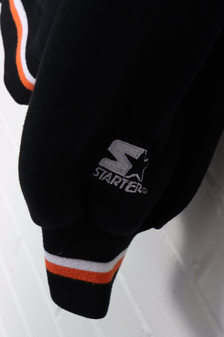 NHL Philadelphia Flyers STARTER Double Hood Oversized Hoodie (XXL)