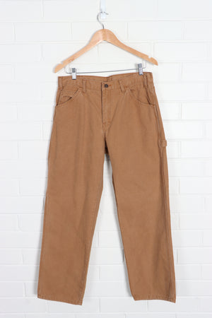 DICKIES Tan Workwear Pants (32 x 30) - Vintage Sole Melbourne