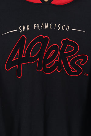 NFL San Francisco 49ers STARTER Double Hood Hoodie (XXL)