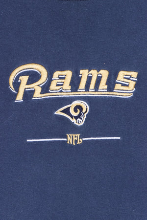 Los Angeles Rams NFL Embroidered Logo Tee (2XL)