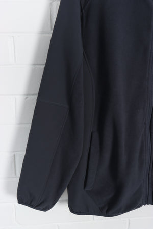 REEBOK Dark Grey Panel Zip Up Fleece (L)