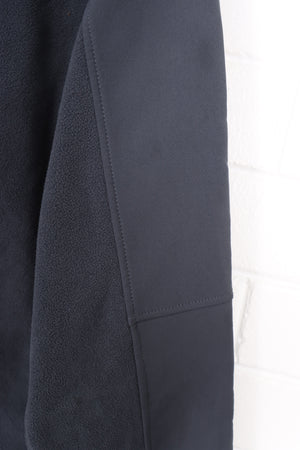 REEBOK Dark Grey Panel Zip Up Fleece (XL)