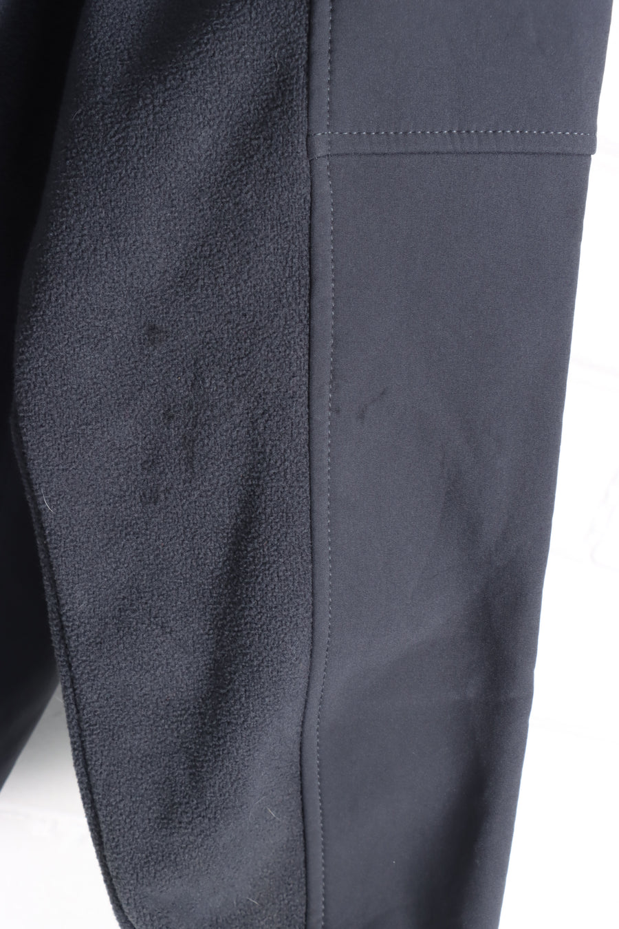 REEBOK Dark Grey Panel Zip Up Fleece (L)