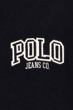 RALPH LAUREN POLO Jeans Co Black Fleece Hoodie (XL)