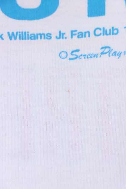 Hank Williams 'Bocephus Wild Streak' 1988 Tour Long Sleeve Single Stitch Tee (L) - Vintage Sole Melbourne
