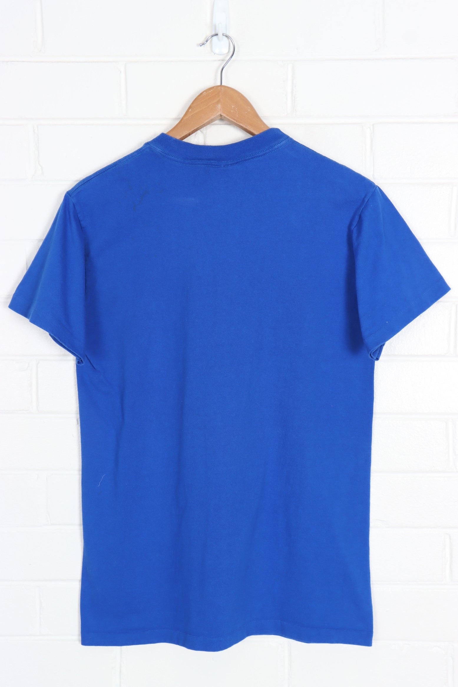 Vintage Duke Devils 1992 Basketball Gold Embroidered Print Tee (M) - Vintage Sole Melbourne