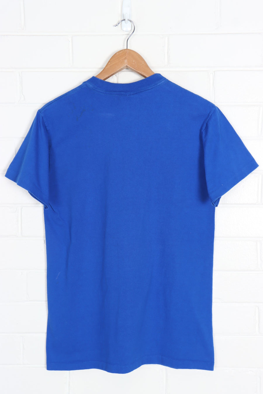 Vintage Duke Devils 1992 Basketball Gold Embroidered Print Tee (M) - Vintage Sole Melbourne