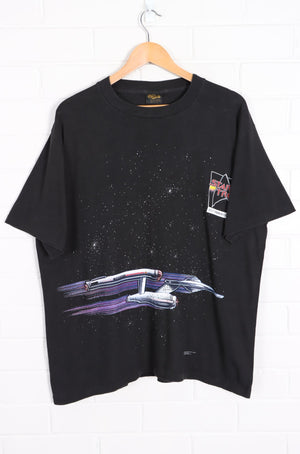 1991 Star Trek 25th Anniversary Front Back T-Shirt (L) - Vintage Sole Melbourne