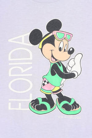 DISNEY Mickey Mouse Florida Vacation Single Stitch Tee USA Made (S-M)