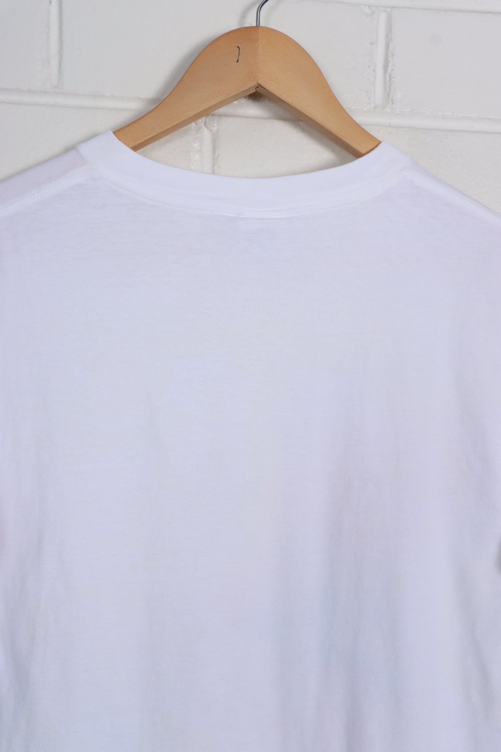 1993 Vintage Rainbow Clown Fish Santa Barbra Single Stitch Tee (M) - Vintage Sole Melbourne