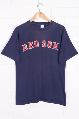 MLB 1995 Boston Red Sox #11 Naehring Front Back Single Stitch T-Shirt (S) - Vintage Sole Melbourne