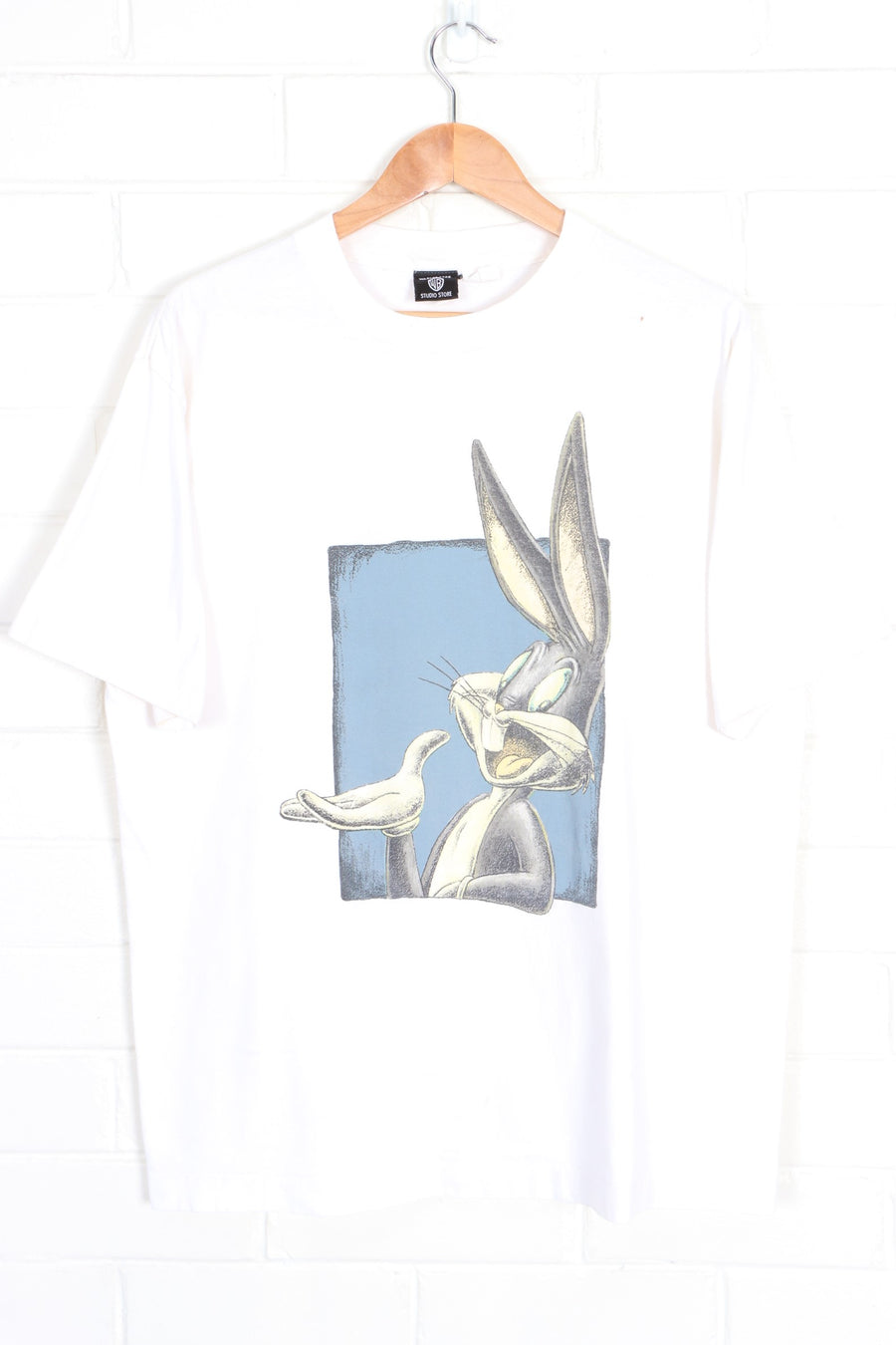 WARNER BROS Bugs Bunny 1995 Single Stitch T-Shirt USA Made (L)